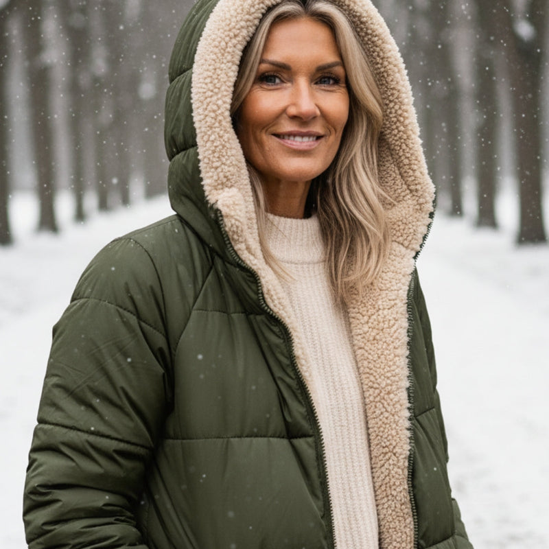 Nora Fleece-Lined Winter Coat