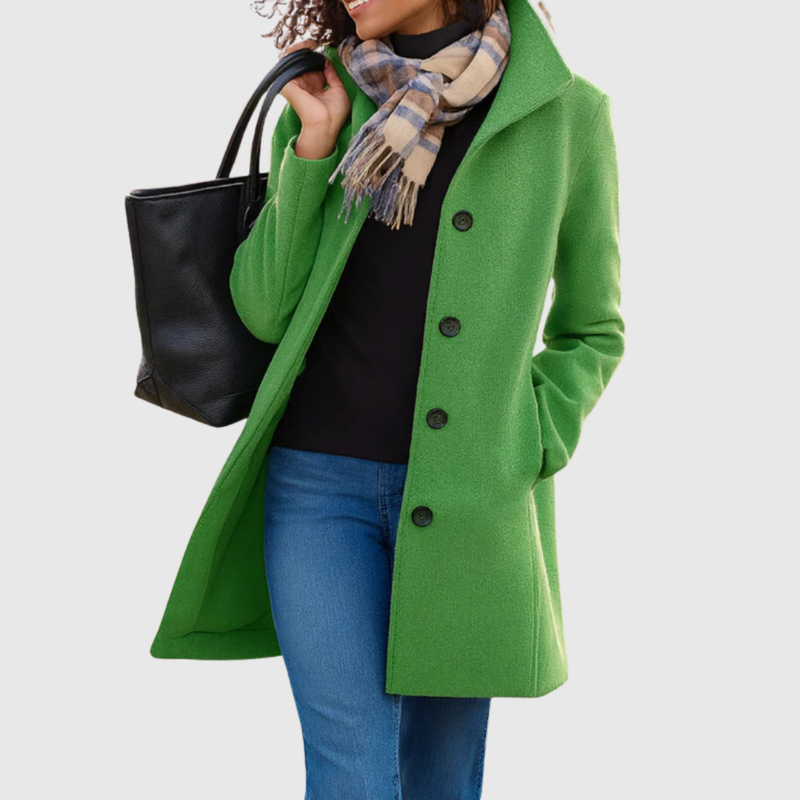 Women’s Classic Tailored Long Coat