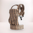 Brown Houndstooth