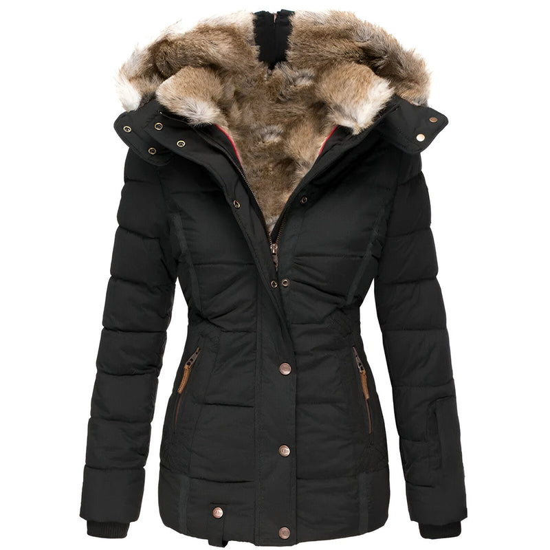 Avery Hooded Quilted Jacket