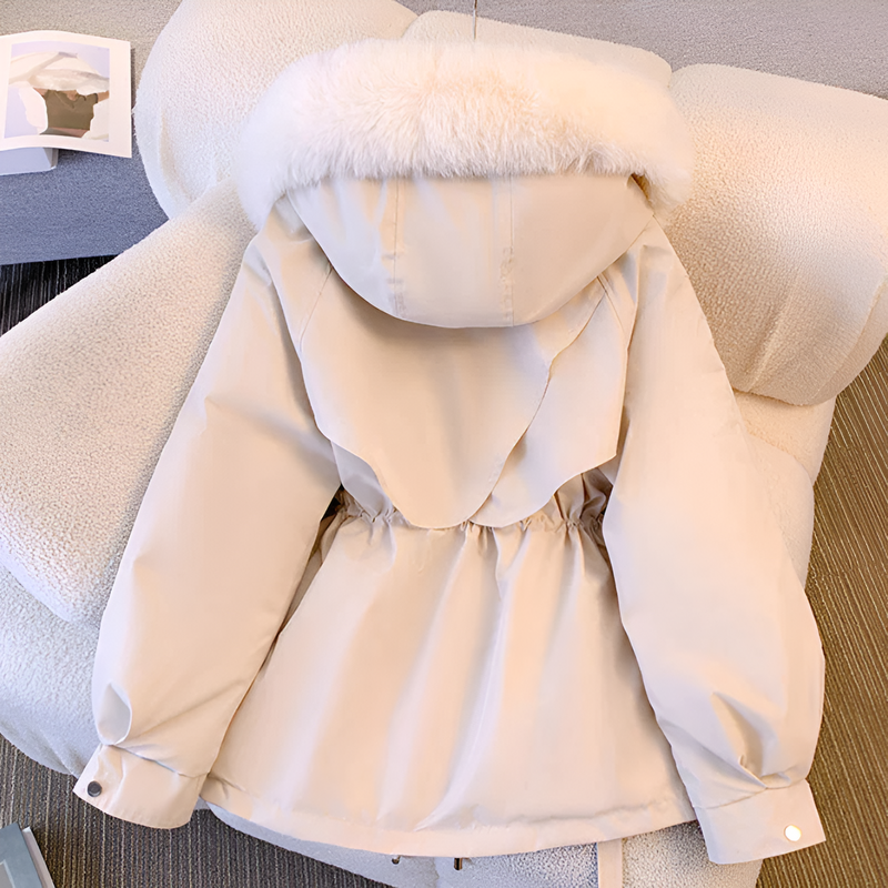 Elise Warm Hooded Coat