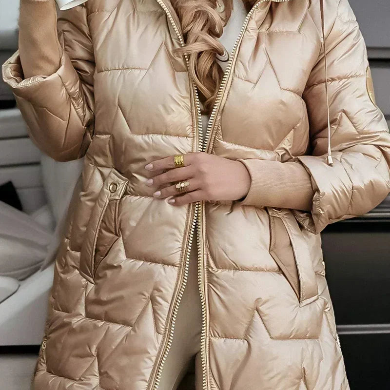 Elara Hooded Winter Coat