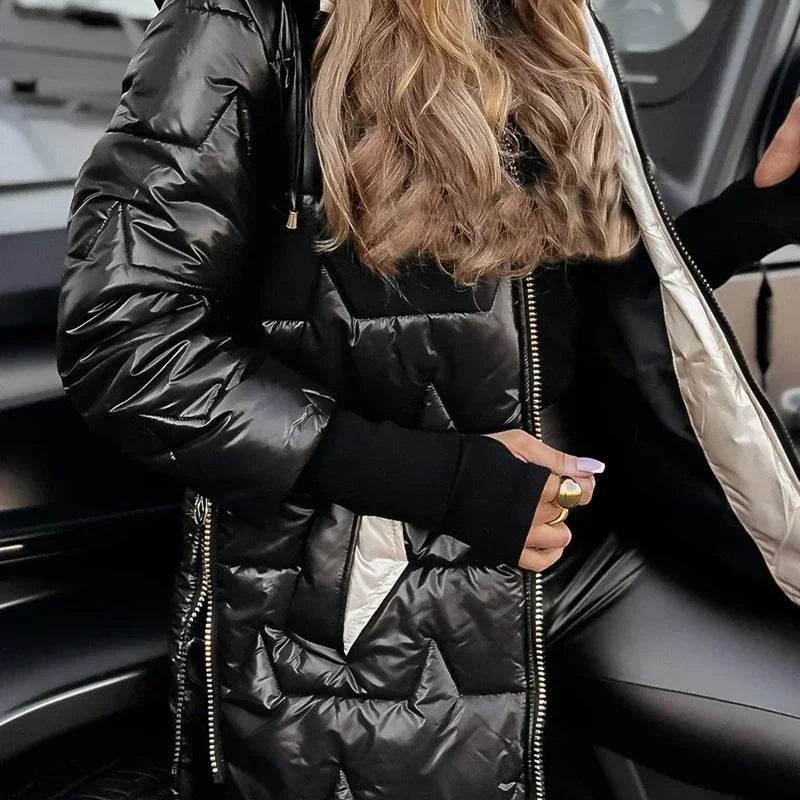 Elara Hooded Winter Coat